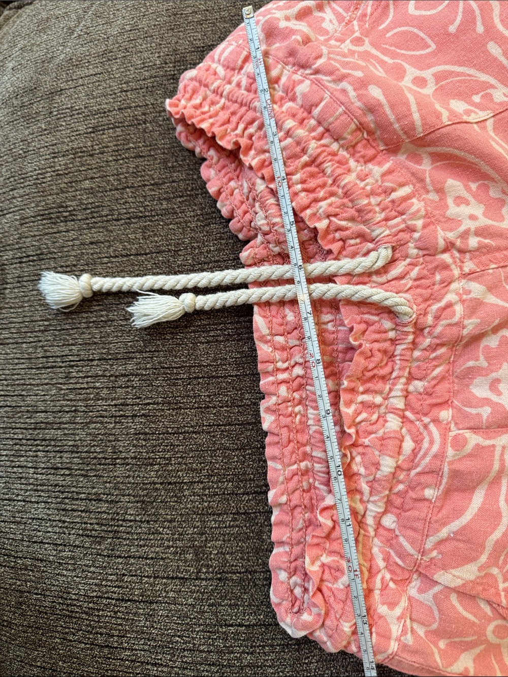 Roxy linen Patterned Lounge Pants - Picture 4 of 5